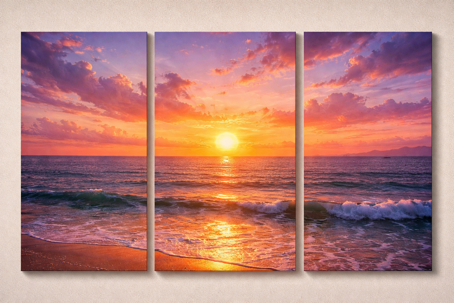 Zalazak sunca na moru